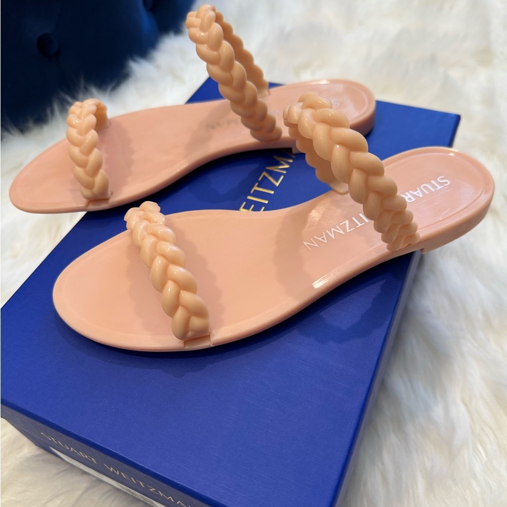 Stuart Weitzman Braida Sawyer Jelly Sandal